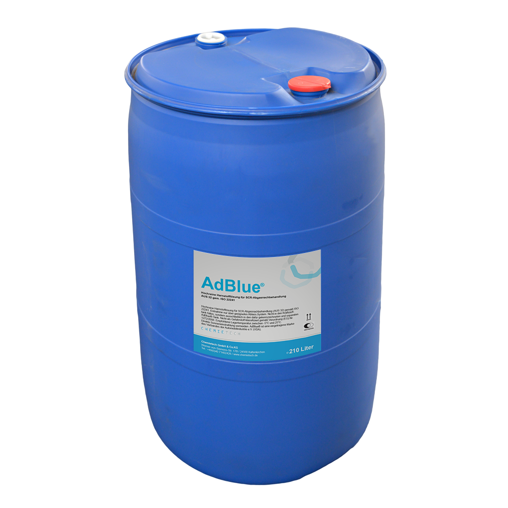 AdBlue® 210 Liter Fass - hochreine Harnstofflösung gemäß ISO 22241 AdBlue® 210 Liter Fass - hochreine Harnstofflösung gemäß ISO 22241