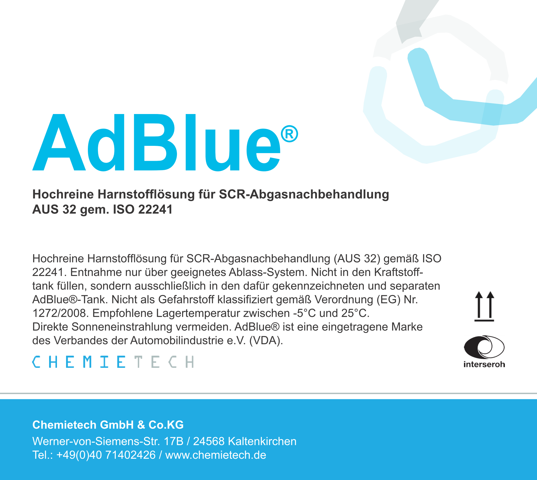 AdBlue® Palettenware