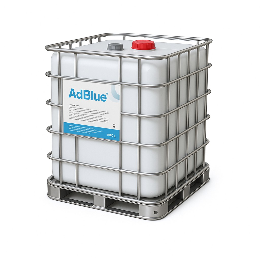 AdBlue® 1.000 Liter IBC Container Harnstofflösung gemäß ISO 22241 AdBlue® 1.000 Liter IBC Container Harnstofflösung gemäß ISO 22241